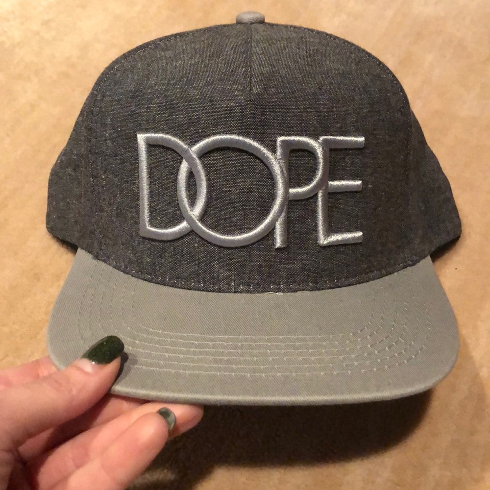 Adjustable flat bill hat